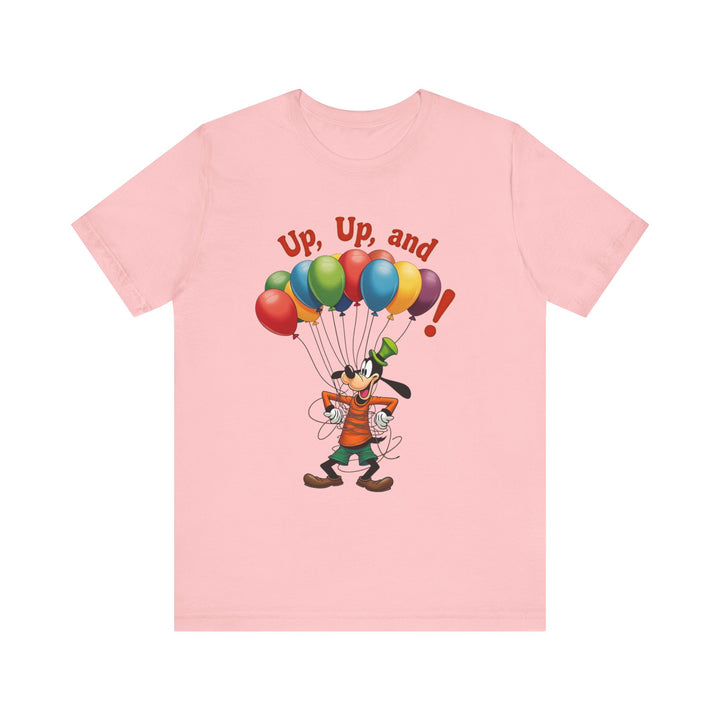 Disney Up Up And Away T Shirt | Pink