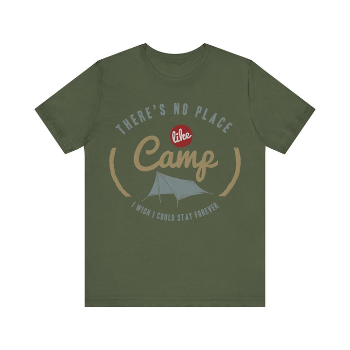 Summer Camp No Place T Shirt | Military Green