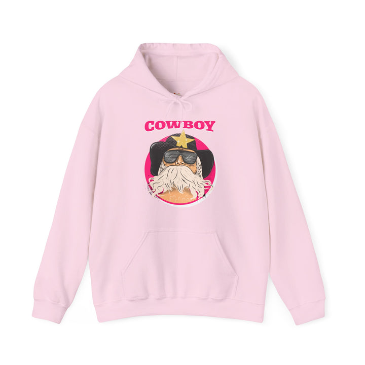 Disney Cowboy Vibes Hoodie | Light Pink Twill Tees