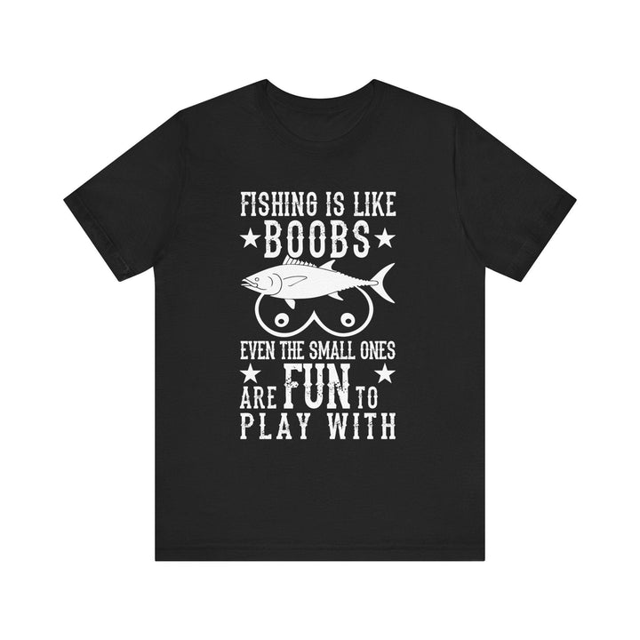 Fishing Fun T Shirt | Black