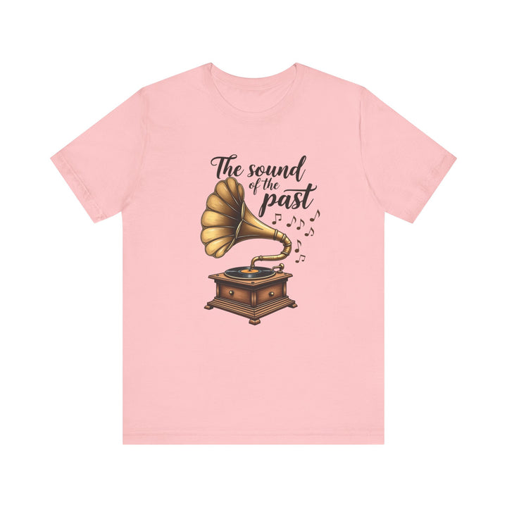 Classic The Sound Of The Past T Shirt | Pink Twill Tees