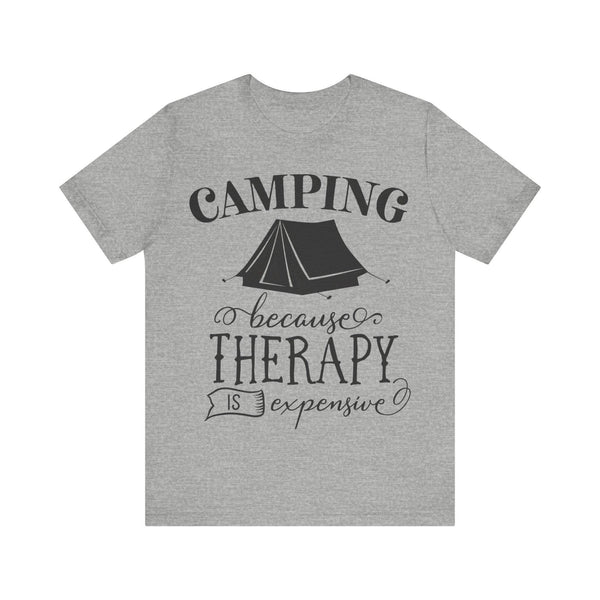 Summer Camp Therapy Costs T Shirt | Athletic Heather