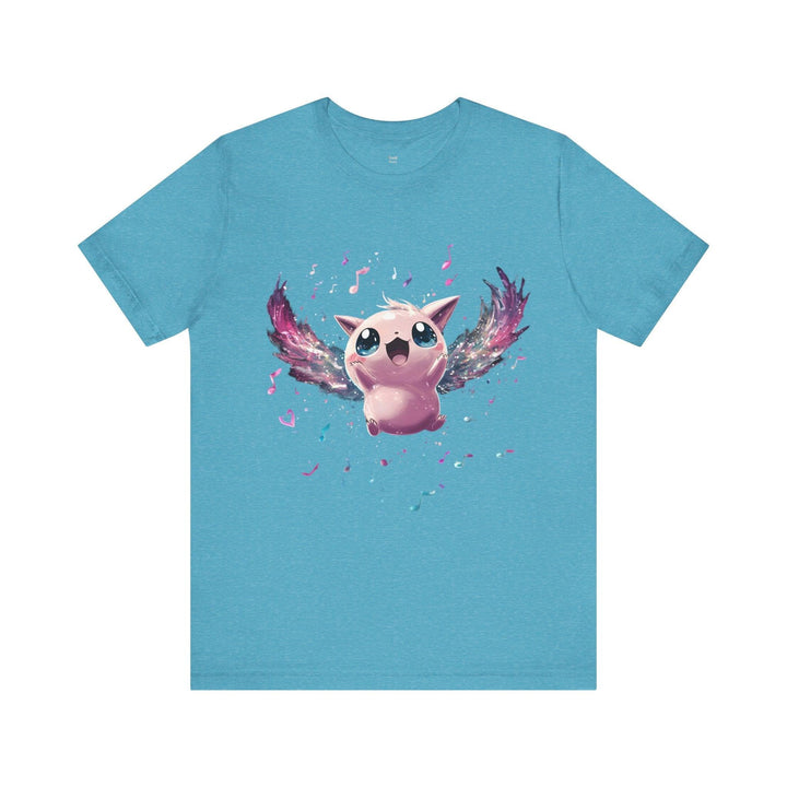 Pokemon Melodic Fairy Sparkle T Shirt | Heather Aqua