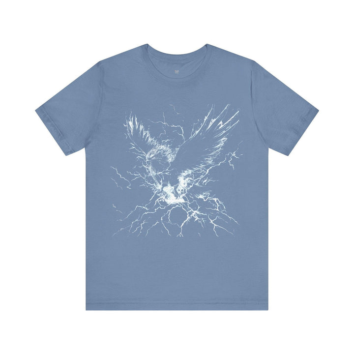 Pokemon Thunderbird Storm T Shirt | Steel Blue