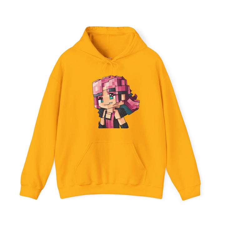 Minecraft Pixel Rebel Hoodie | Gold