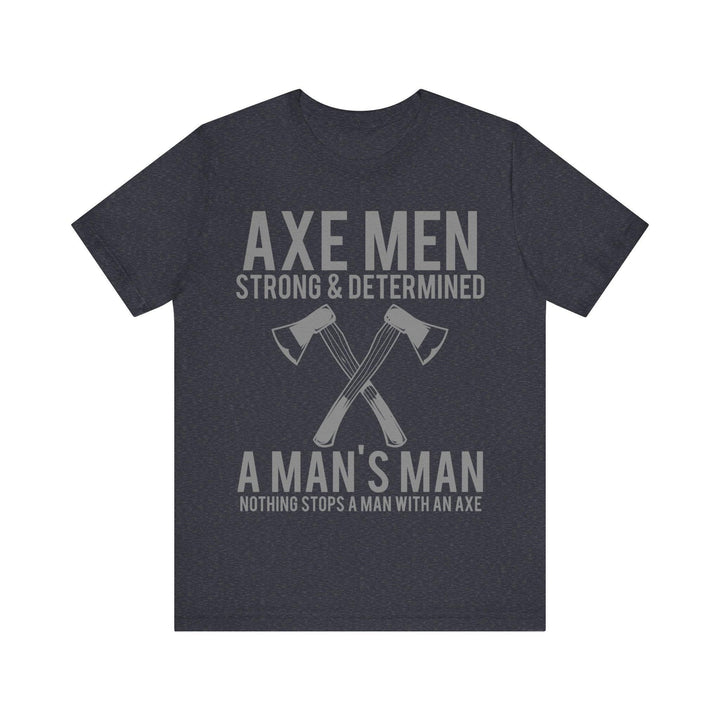 Retro Woodsman’s Resolve T Shirt | Heather Navy