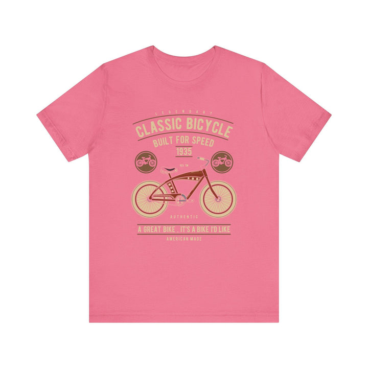 90s Classic Bicycle T Shirt | Charity Pink