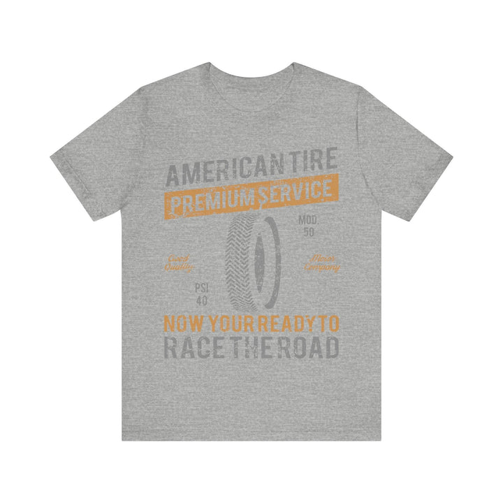 Retro Race Ready T Shirt | Athletic Heather