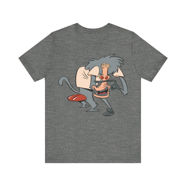 Disney Quirky Baboon T Shirt | Deep Heather