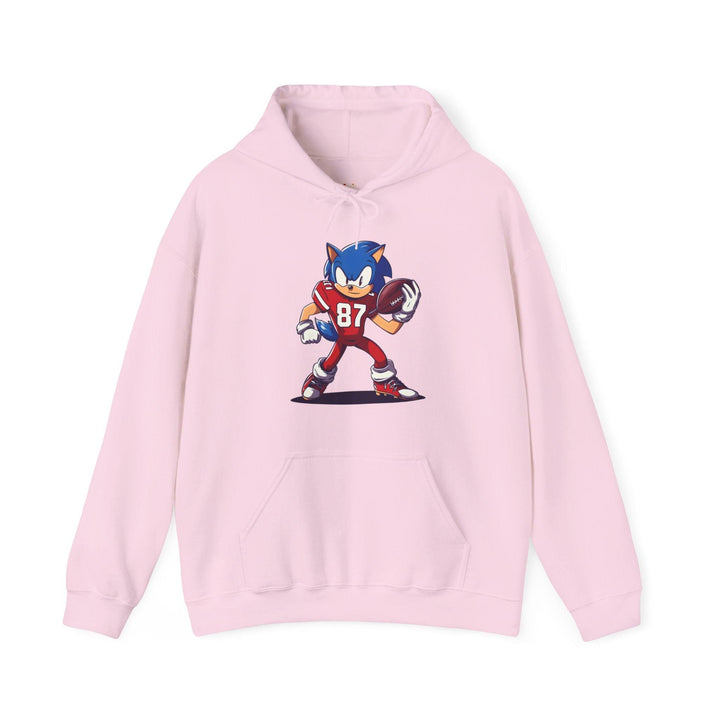 Sonic Football Hoodie | Light Pink