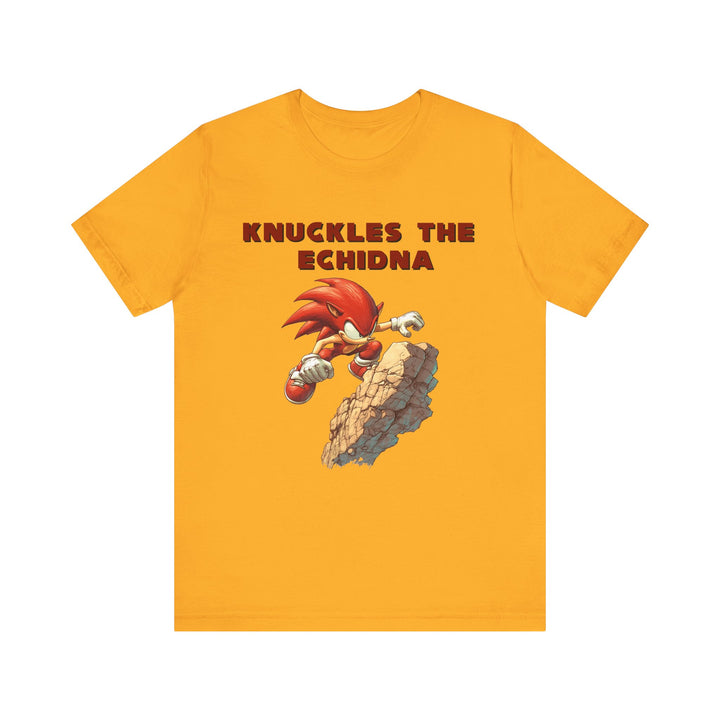 Sonic Red Streak Climber T Shirt | Gold Twill Tees