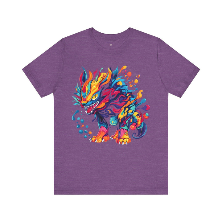 Pokemon Prismatic Beast T Shirt | Heather Team Purple