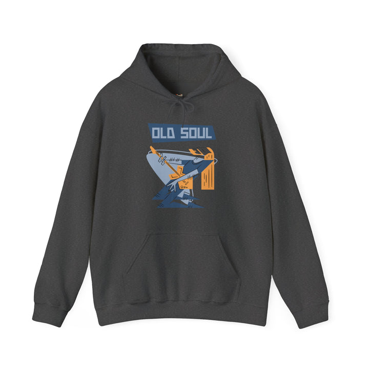 Rock Old Soul Hoodie | Dark Heather