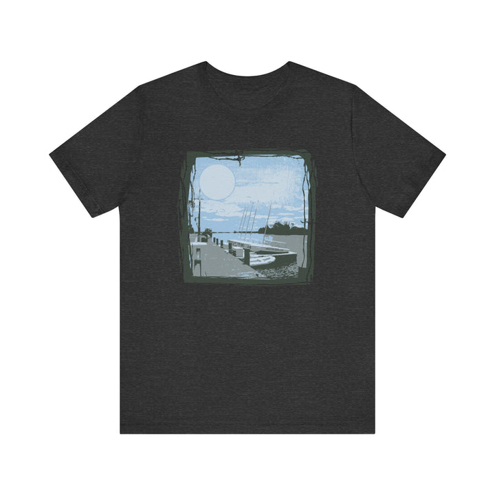 80s Serene Marina T Shirt | Dark Grey Heather