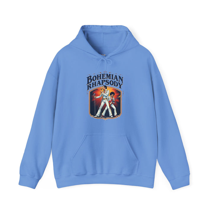 Band Bohemian Rhapsody Tribute Hoodie | Carolina Blue Twill Tees