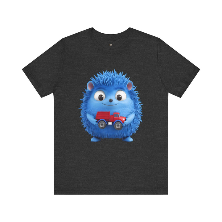 Sonic Truck Buddy Hedgehog T Shirt | Dark Grey Heather