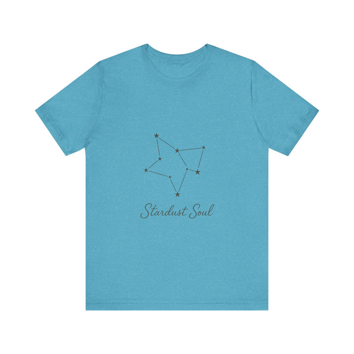 Nasa Pisces Moon Zodiac T-Shirt | Heather Aqua Printify