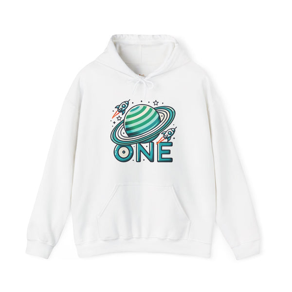 Nasa Cosmic One Hoodie | White