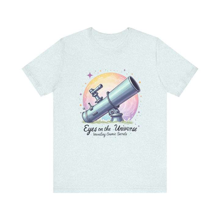 Nasa Cosmic Observer T Shirt | Heather Ice Blue