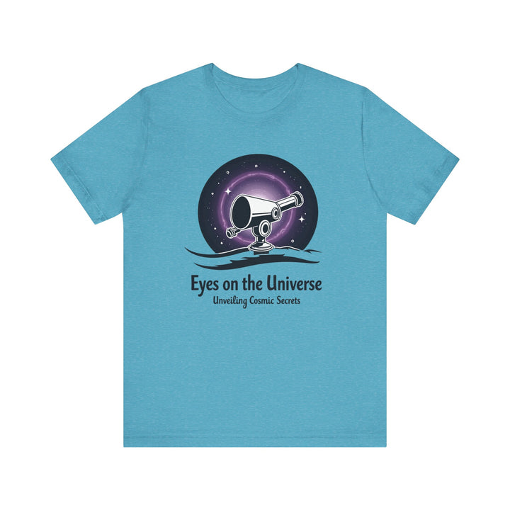 Nasa Star Gazer T Shirt | Heather Aqua