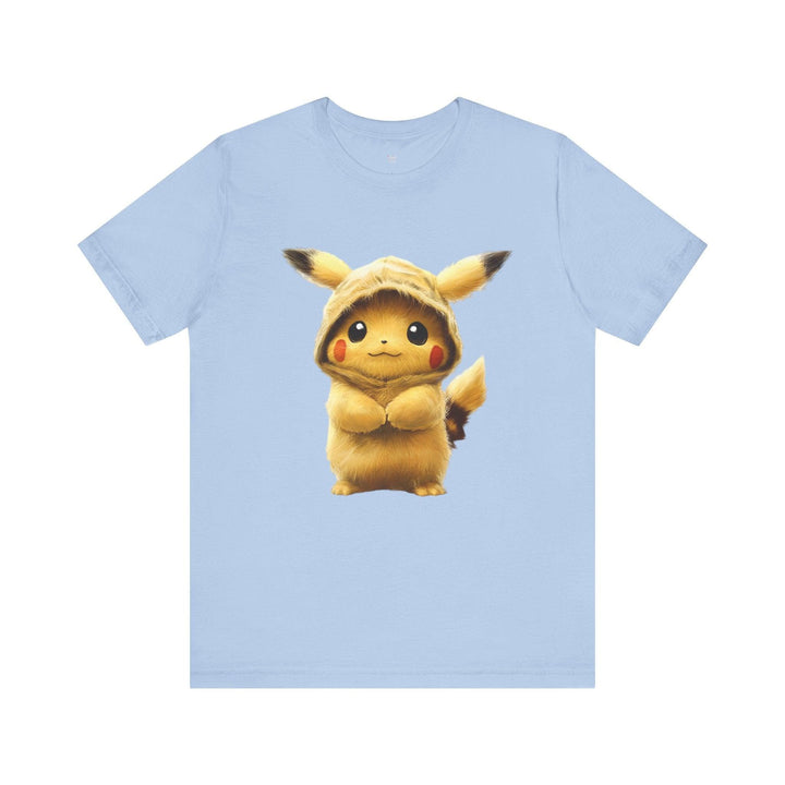 Pokemon Electric Hoodie Buddy T Shirt | Baby Blue