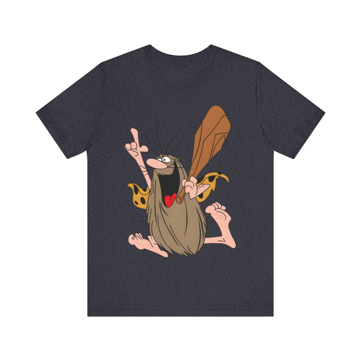 Disney Caveman Classic T Shirt | Heather Navy