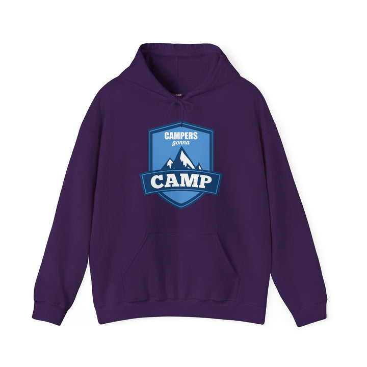 Summer Camp Campers Gonna Hoodie | Purple