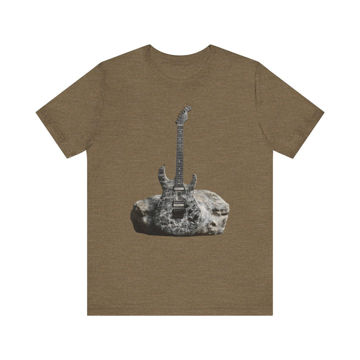 Rock Granite Rocker T Shirt | Heather Olive