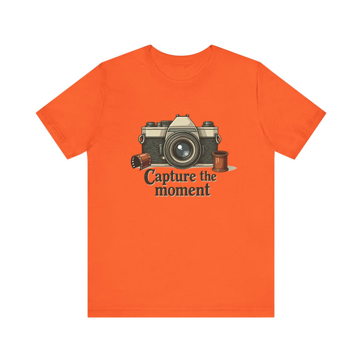 Classic Capture The Moment T Shirt | Orange Twill Tees