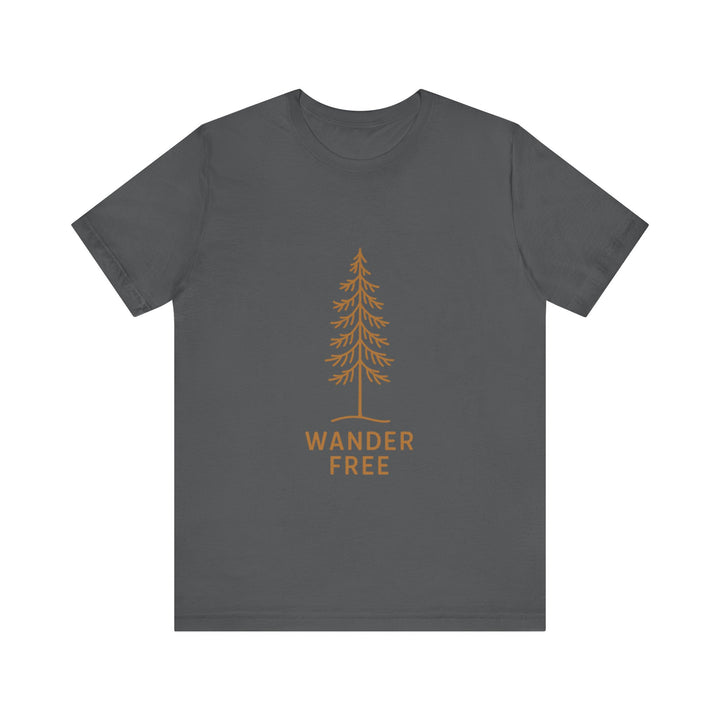 Flower Autumn Pine Wander T-Shirt | Asphalt Twill Tees