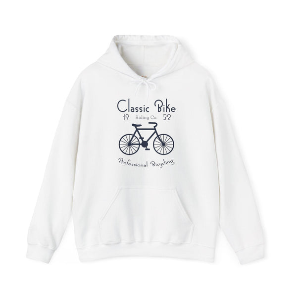 80s Vintage Ride Society Hoodie | White