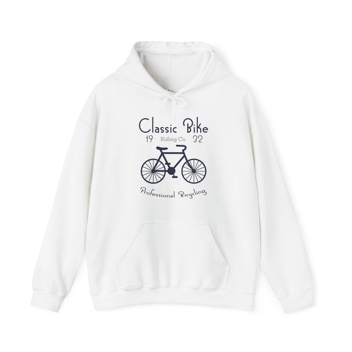 80s Vintage Ride Society Hoodie | White