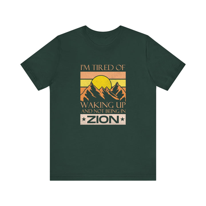 Hiking Zion National Park Dream T Shirt | Forest