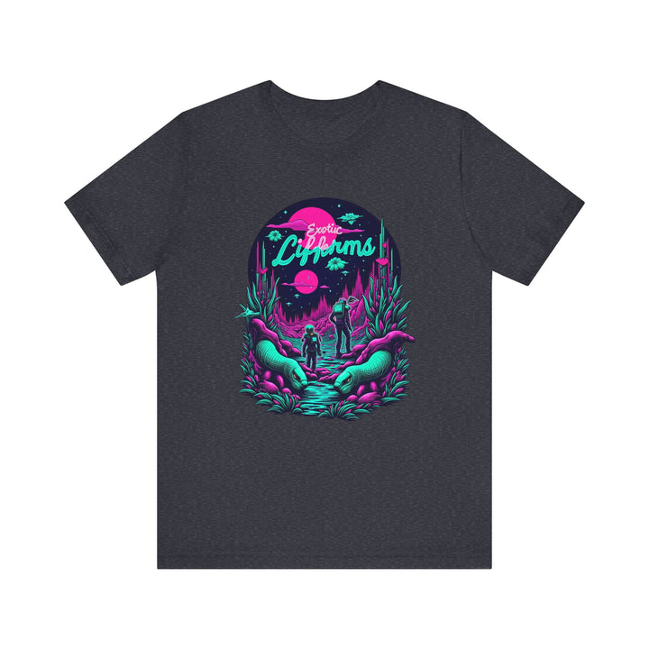 Star Trek Exotic Lifeforms T Shirt | Heather Navy Twill Tees
