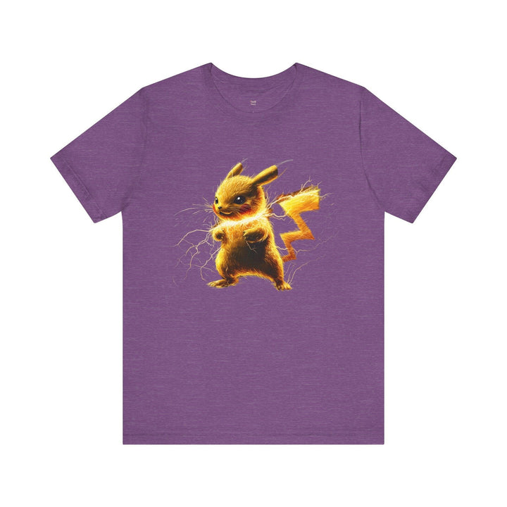 Pokemon Electric Pulse Critter T Shirt | Heather Team Purple