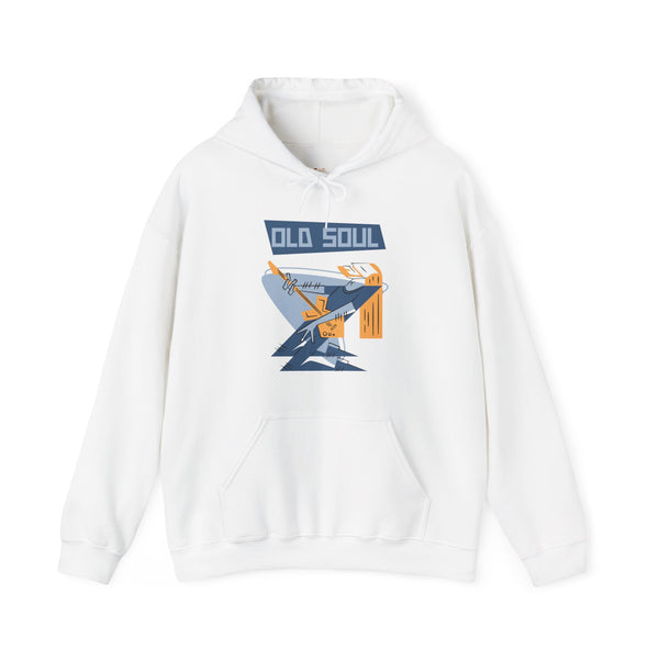 Rock Old Soul Hoodie | White