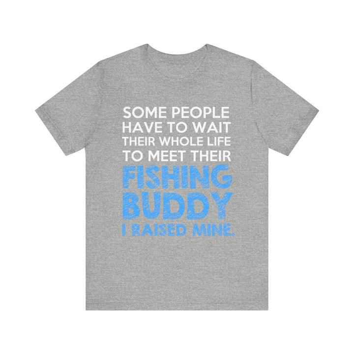 Fishing Buddy T Shirt | Athletic Heather