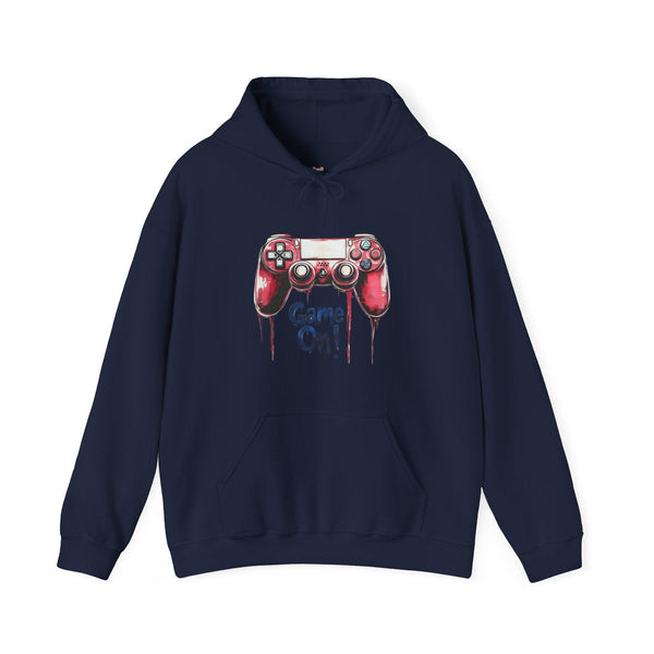 Retro Gaming On Hoodie | Navy