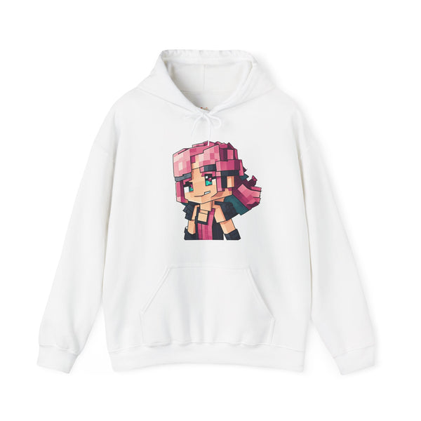 Minecraft Pixel Rebel Hoodie | White