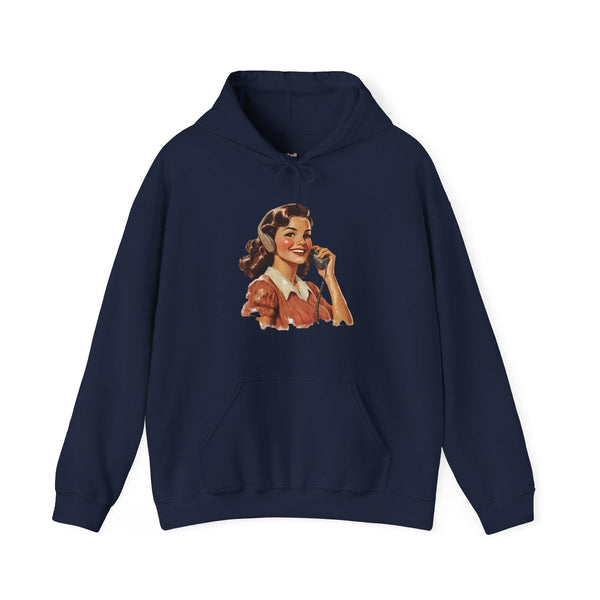 Retro Vibes Hoodie | Navy