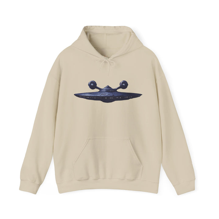 Star Trek Futuristic Spaceship Hoodie | Sand