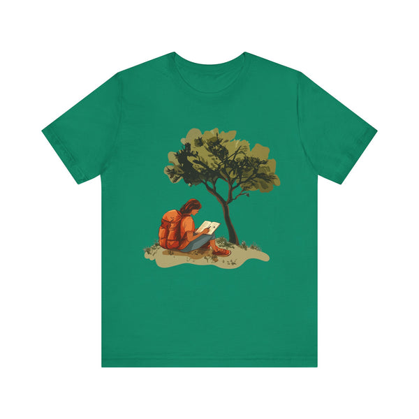 Summer Camp Reading Under The Tree T Shirt | Kelly