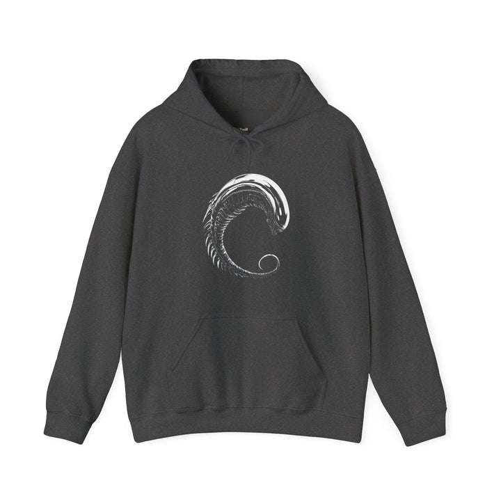 Alien Strike Hoodie | Dark Heather