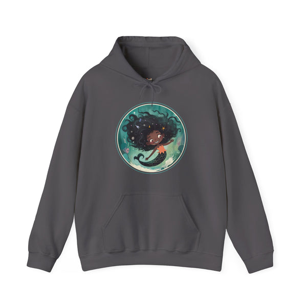 Disney Mermaid Vibes Hoodie | Charcoal