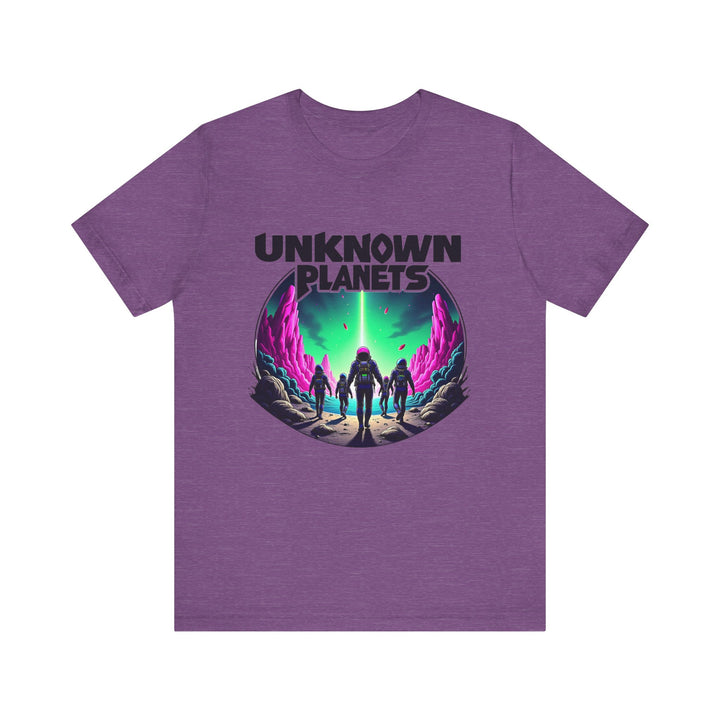 Star Trek Galactic Expedition T Shirt | Heather Team Purple