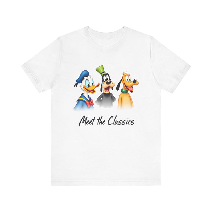 Disney Meet the Classics T Shirt | White