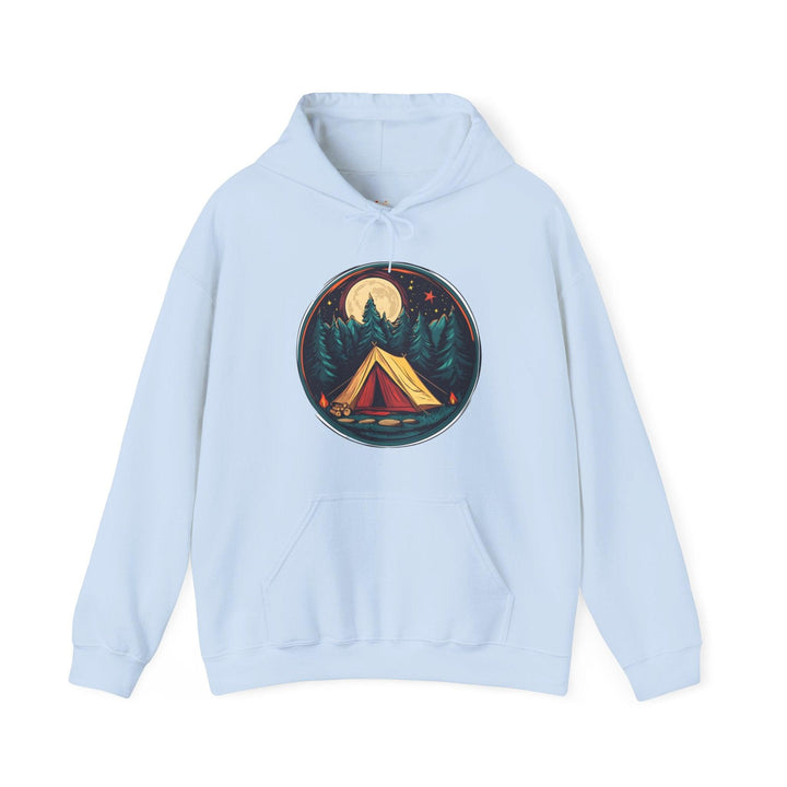 Summer Camp Moonlit Adventure Hoodie | Light Blue