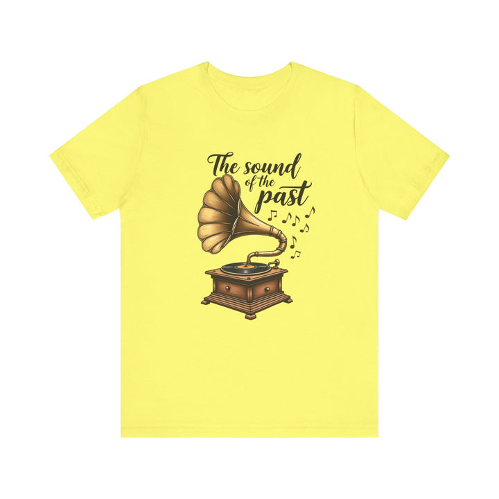 Classic The Sound Of The Past T Shirt | Yellow Twill Tees