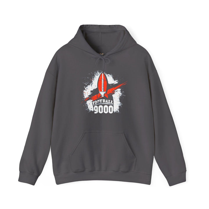 Nasa Football Rocket Hoodie | Charcoal