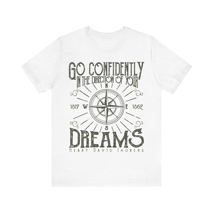 90s Dream Compass T Shirt | White